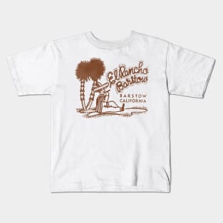 El Rancho Barstow Retro Defunct Restaurant / Bar Kids T-Shirt
